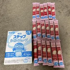 明治　ステップ　らくらくキューブ　ミルク　幼児用　1歳〜3歳用