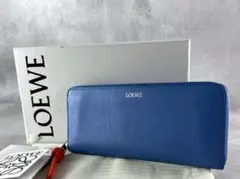 ✨限定カラー✨LOEWE ロエベ　長財布 ブルー オレンジ バイカラーのサムネイル