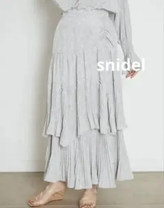 SNIDEL ティアードフリルスカート サイズ0 完売 人気