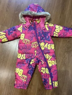 BABY DOLL ✨子ども用スノーウェア ジャンプスーツ　ピンク