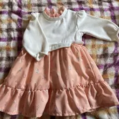 SIMPLE FREE フリル付きワンピース 90