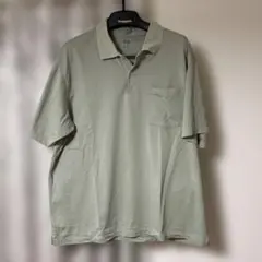 UNIQLO エアリズム　ライトグリーン ポロシャツ XXL