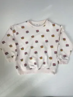 ZARA 花柄トレーナー 110cm