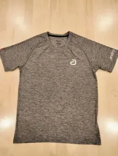 卓球 andro Ｔシャツ TEAM LINE 霜降りグレー