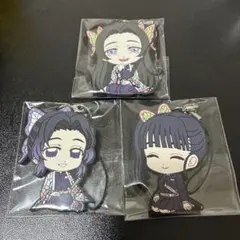 鬼滅の刃　ぺたん娘ラバーストラップ　3個セット