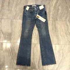 新品タグ付 ユニクロ オリジナル ウォッシュ スリムブーツカット ジーンズ 25