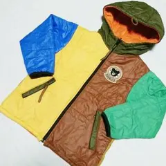 24H限定値下げ！美品♪ミキハウス☆ダブルB☆リバーシブル ジャンパー 120