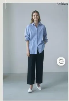 ソフトコットン・フォルムシャツのサムネイル