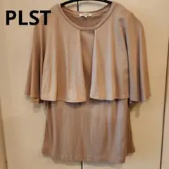 PLST コットンブレンドケープスリーブTシャツのサムネイル