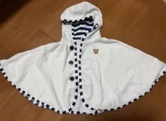 ミキハウス ベビーポンチョ ベビーラッシュガード日本製