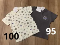 ダダンダン　アンパンマン　半袖　Tシャツ 2枚セット 95 100