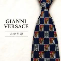 Versace 総柄 シルク100% ネクタイ 美品のサムネイル