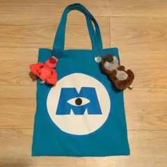 モンスターズ・インク トートバッグ セバスチャンとラッコ付きのサムネイル