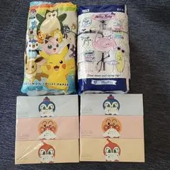 新品 ポケモン・ハローキティ トイレットペーパー アンパンマン 鼻セレブ