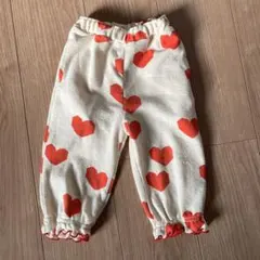 マーキーズ MARKEY'S HOGAN ハート柄 ロングパンツ 80