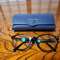 Ralph Lauren 度ありメガネ ケース付き　ブラック