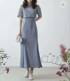 お呼ばれドレス　オケージョンドレス　マーメイドドレス　結婚式