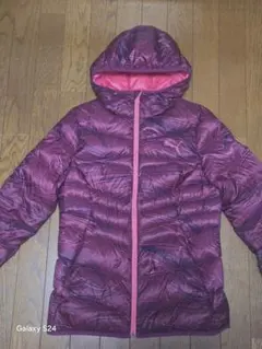 PUMA フード付きダウンジャケット