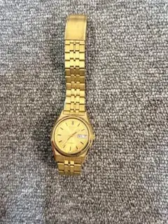 SEIKO セイコー ゴールド 自動巻き 動作良好 腕時計 SNK574J1 - メルカリ