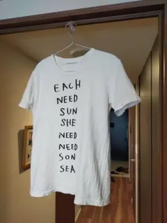 EEL ホワイト1234　 体操　ジョーク　Tシャツ 文字プリントのサムネイル