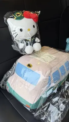 新品未使用】ヤマト運輸 ハローキティ おとどけトラックぬいぐるみ A賞