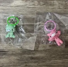 いたずらぐまのグルーミー　マスコットチャーム　めじるしアクセサリー　2個