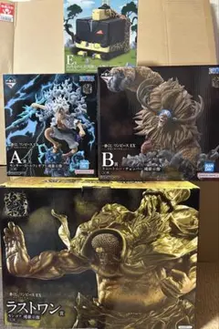 ワンピース 1番くじ悪魔の実を持つ者達A.B.E.ラストワン賞＆F賞コンプリート