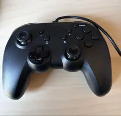 【連射機能付】Nintendo Switch対応 有線コントローラー ブラック
