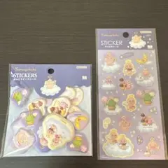 たまごっち キャラクターシール キラふわシール　ぷっくりピースシール　てんしっち