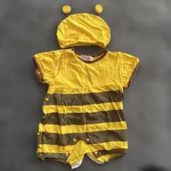 蜂デザインのロンパース 80サイズ