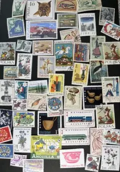 東欧などの切手セット1 未使用、使用済みミックス　チェコ　ルーマニア　他