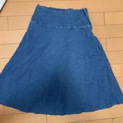 カスタネ　デニム　スカート　美品