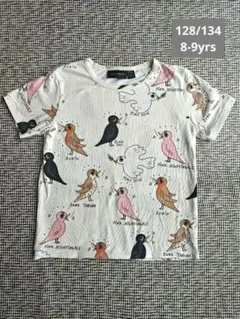 mini rodini バード柄 Tシャツ 128/134　 8-9yrsのサムネイル