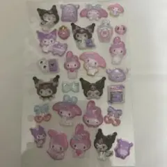 ボンボンドロップシール おすそわけ マイメロ クロミ