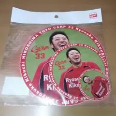 広島東洋カープ　＃33菊池涼介　ステッカー３枚セットのサムネイル
