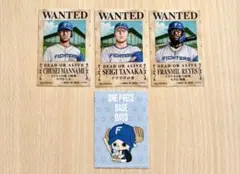〖お値下げ〗北海道日本ハムファイターズ　ワンピースコラボ　指名手配風ステッカー