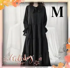 Aラインの大人可愛いワンピースで体型カバー❤ふんわりティアードワンピース