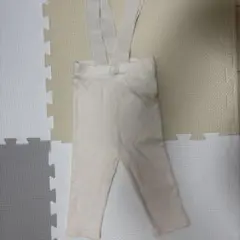 Cottoli サスペンダー付きリブスパッツ 95cm