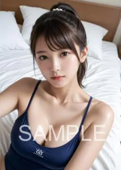 AI 美女 グラビア A4ポスター 美人 清楚 かわいい 高品質 c112616