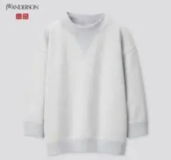 ユニクロ　JW ANDERSON スウェット　七分袖　ブルー　Ｓ　新品未使用
