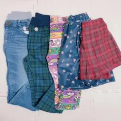 まとめ売り❤️110 ユニクロ　レギンス　長ズボン　スカッツ　スカート　春