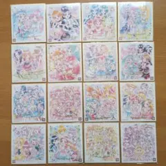 プリキュア 色紙ART　 16枚セット