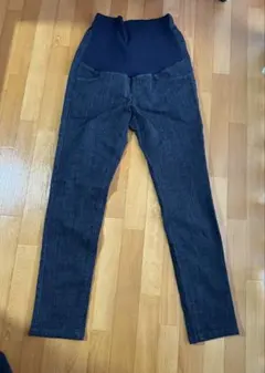 マタニティ デニム♡美品 スキニー インディゴ M きれいめ 楽ちん