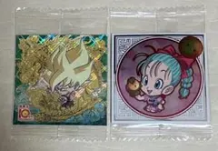 ドラゴンボール 超戦士シールウエハース 超絶感謝の十周年 孫悟空 ブルマ