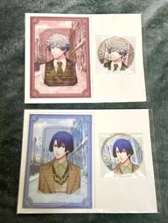 うたプリ Traditional Style ビジュカ 缶バッジ 真斗 蘭丸