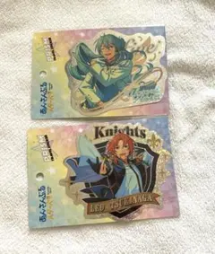 あんスタ　プリズムトラベルステッカー　レオ&渉セット