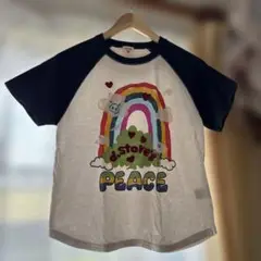 drug store's 虹とハート Tシャツ 150cm