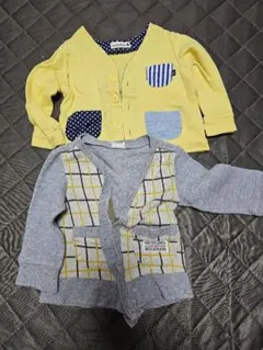 まとめ売り:カーディガン2点セット　80