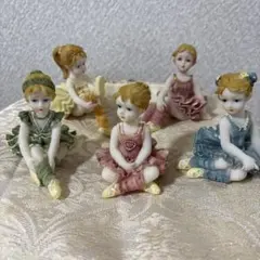 加藤工芸 天使の音楽隊 トラピスチヌ修道院 天使園 エンジェル5点
