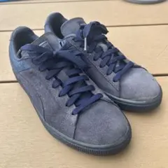 PUMA プーマ　SUEDE スウェード　スニーカー　24センチ　ネイビー